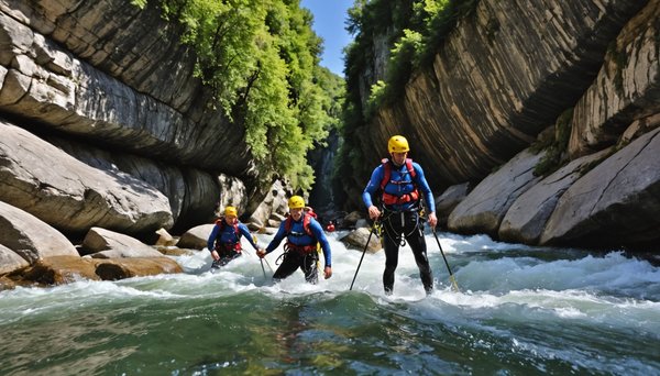 Vivez l'aventure en canyoning au cœur de l'ardèche